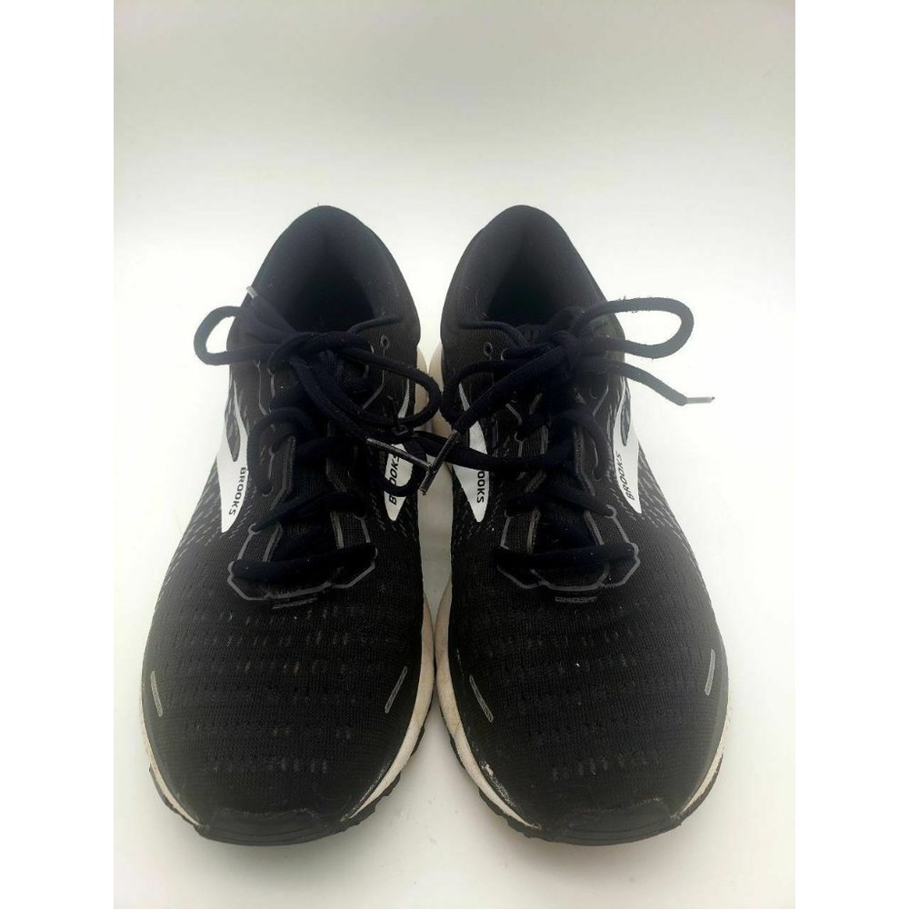 Brooks Ghost 13 Athletic Women’s Running Shoes Black/White Size 10 /1203381D102